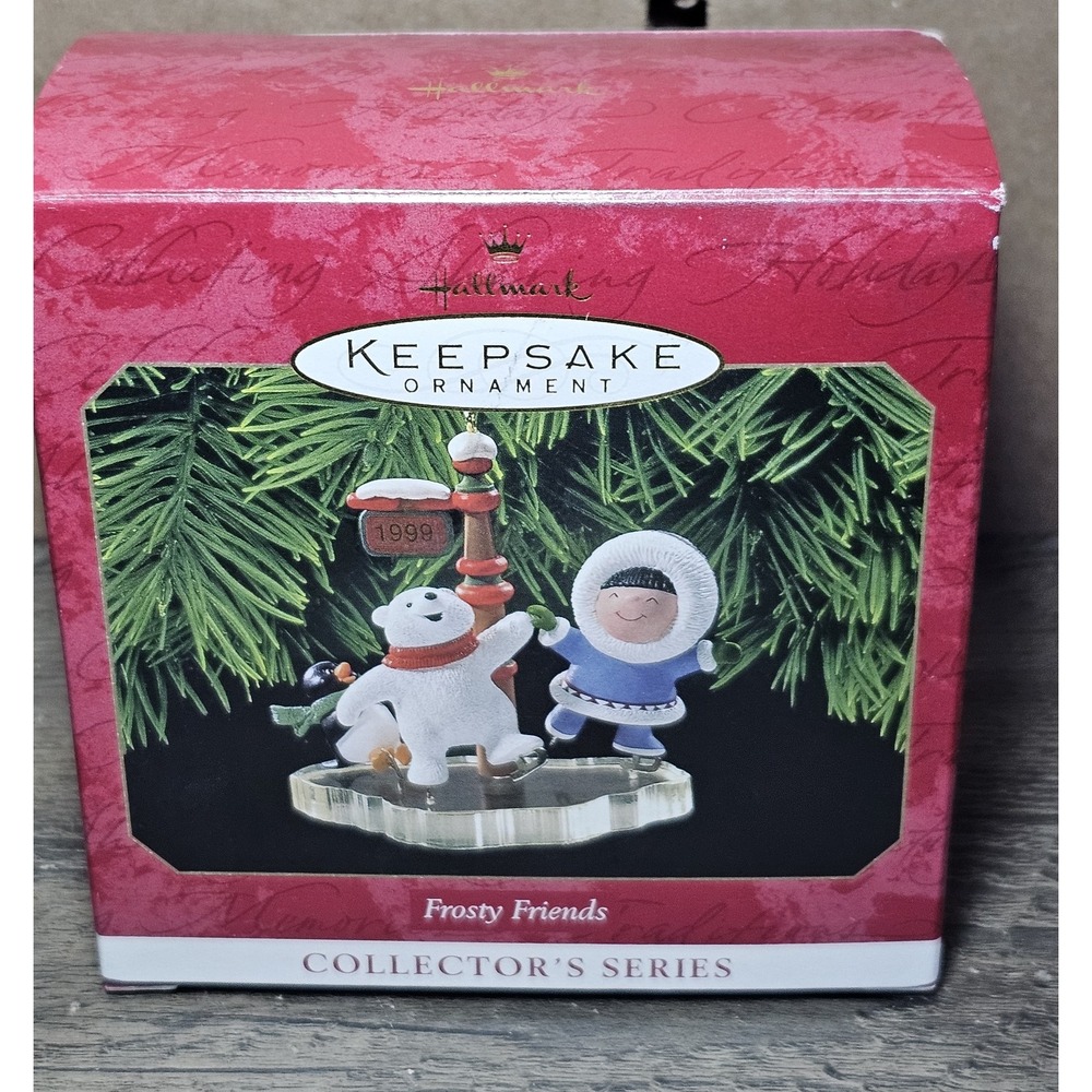 Frosty Friends 1999 Hallmark Keepsake Christmas‎ Ornament 20th In Series